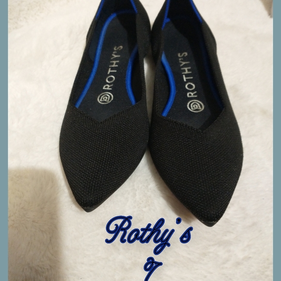 Rothy's Shoes - Nwot Rothy's black flexible flat slipon shoes.